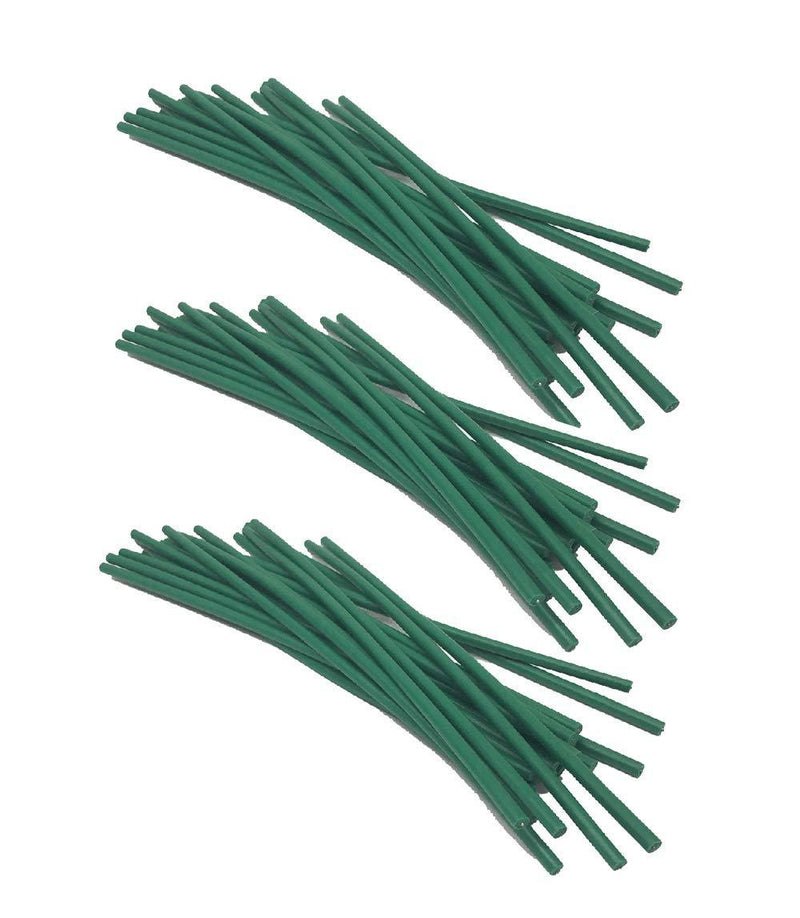 Sweet Online Deal Garden Plant Twist Tie - Flexible Green Rubber Coated Bonsai Plant Training Wire (60PC) 60PC - NewNest Australia