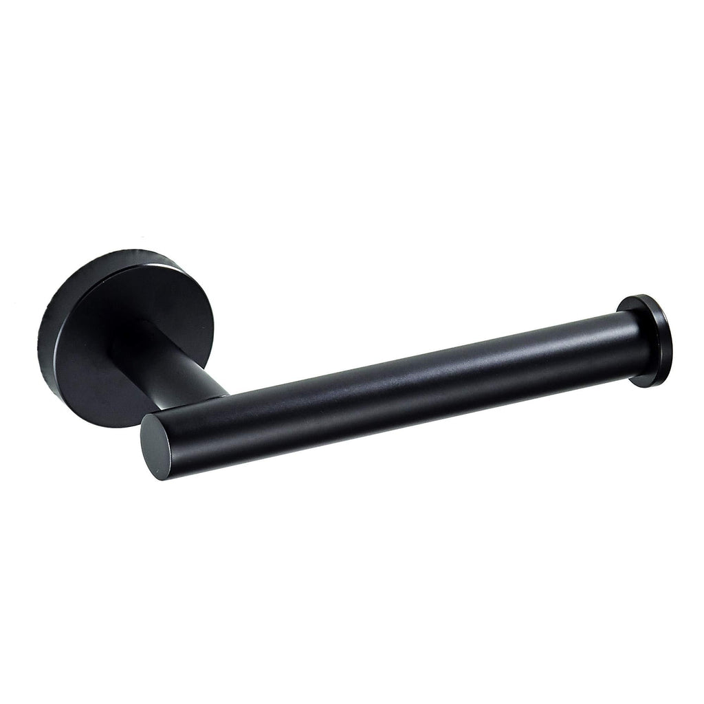 MARMOLUX ACC Toilet Paper Holder Bathroom Hardware Accessory Paper Towel Holder 4.7 Inches Lavatory Tissue Roll Hanger Wall Mount Toilet Roll Holders Heavy Duty Stainless Steel Modern Matte Black - NewNest Australia