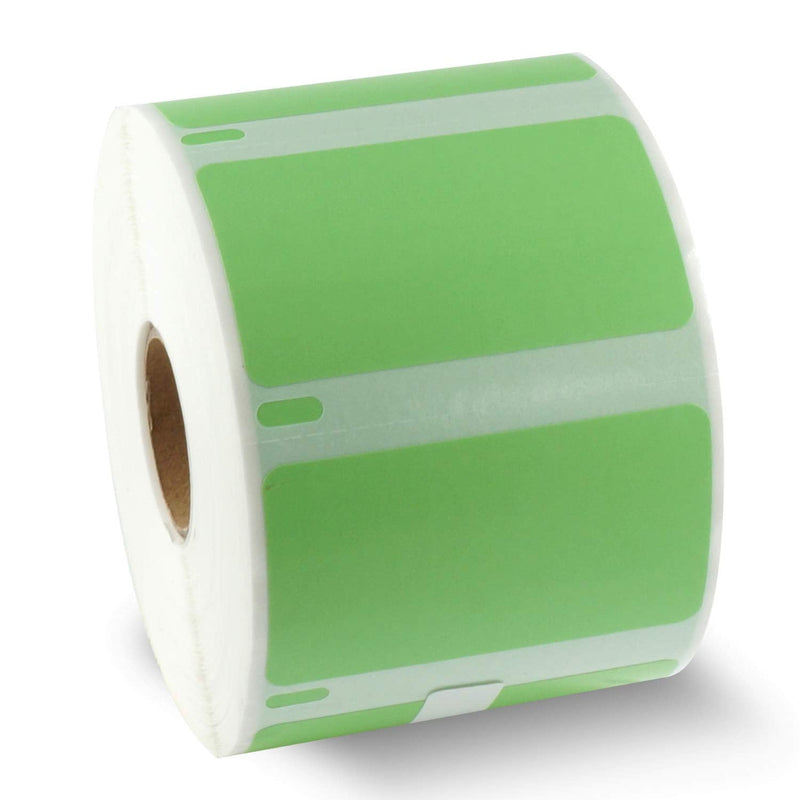 BETCKEY - Compatible DYMO 30334 (2-1/4" x 1-1/4") Medium Multipurpose Barcode/FNSKU/UPC/FBA Labels - Compatible with Rollo, DYMO Labelwriter 450, 4XL & Zebra Desktop Printers[1000 Labels, Green] 30334 [2-1/4" x 1-1/4"] - NewNest Australia