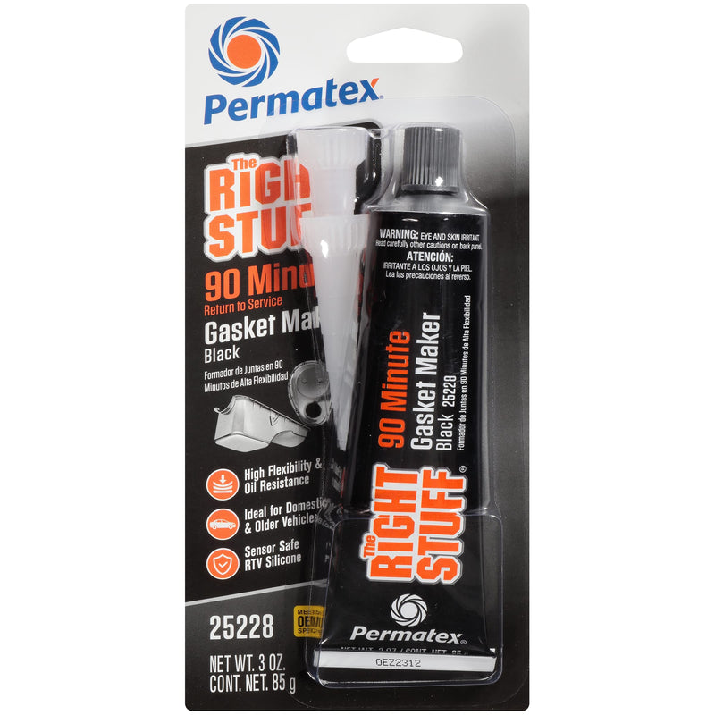 Permatex 25228 The Right Stuff 90 Minute Gasket Maker, Black - NewNest Australia