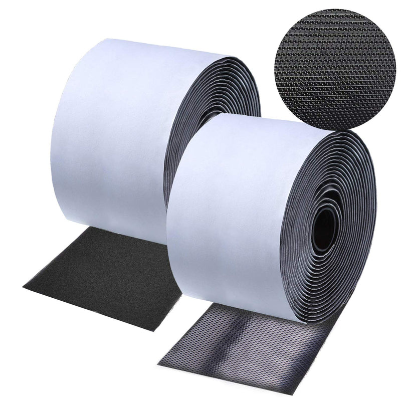 11CM (4.3 Inch) Wide 2 M Long Premium Hook and Loop Tape with Adhesive Nylon Fabric Fastener for Couch Cushions, Guitar Pedal, Cable Management and Crafts Projects - NewNest Australia