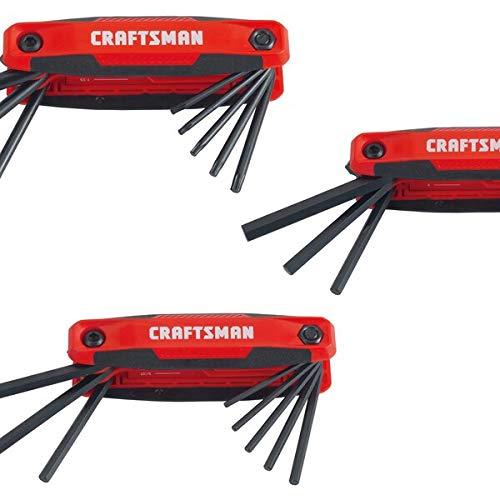 CRAFTSMAN Hex Key Set, 25-Key, 3-Pack, Folding (CMHT26004) - NewNest Australia