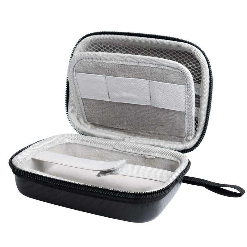 Hard Case for Carson MicroBrite Plus Pocket Microscope (MM-300 or MM-300MU) and MicroFlip (MP-250 or MP-250MU) Travel Storage Carrying Include Carabiner and Strap by Jiusion For MM-300 and MP-250 - NewNest Australia