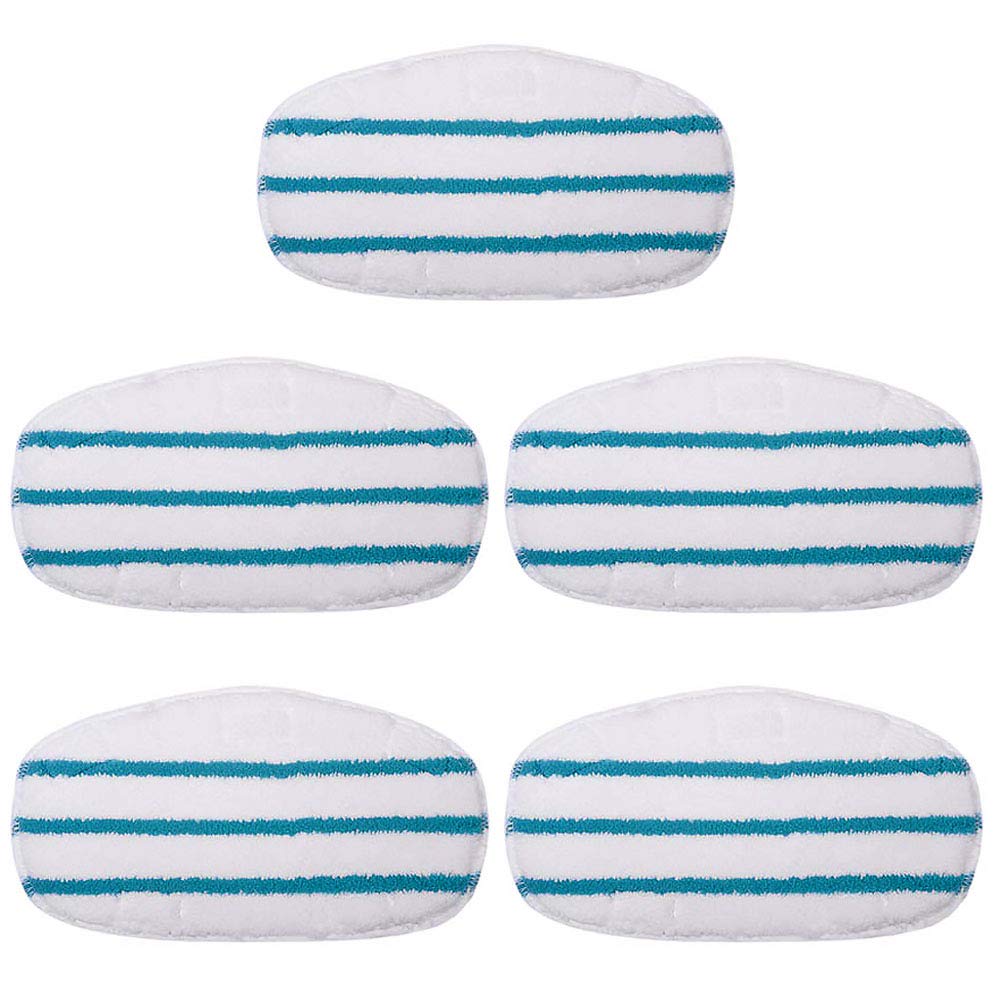 KEEPOW 5 Pack Microfibre Steam Mop Pads Compatible PurSteam ThermaPro 10-in-1 - NewNest Australia