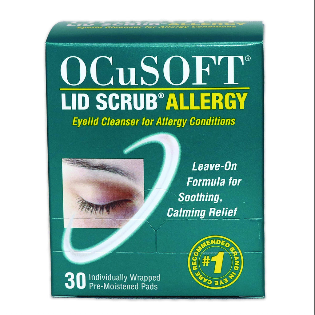 OCuSOFT Lid Scrub Allergy Eyelid Cleanser 30CT - NewNest Australia