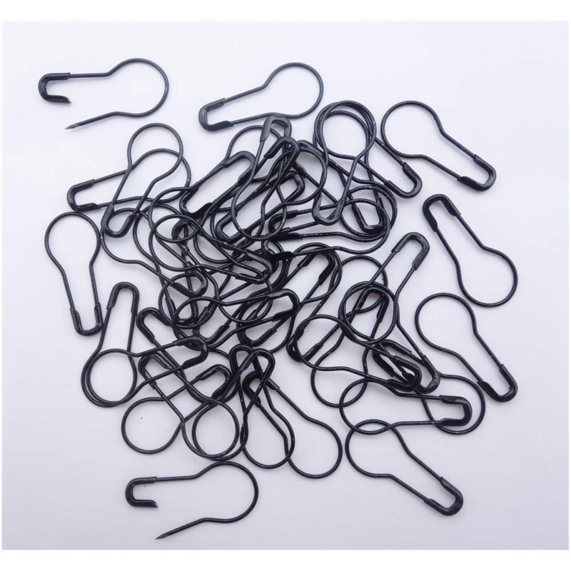 1000Pcs Metal Black Safety Pins/Bulb Pin/Gourd Pin/Calabash Pin for Clothing Crafting and DIY Home Accessories, Suitable for The Tailor - NewNest Australia