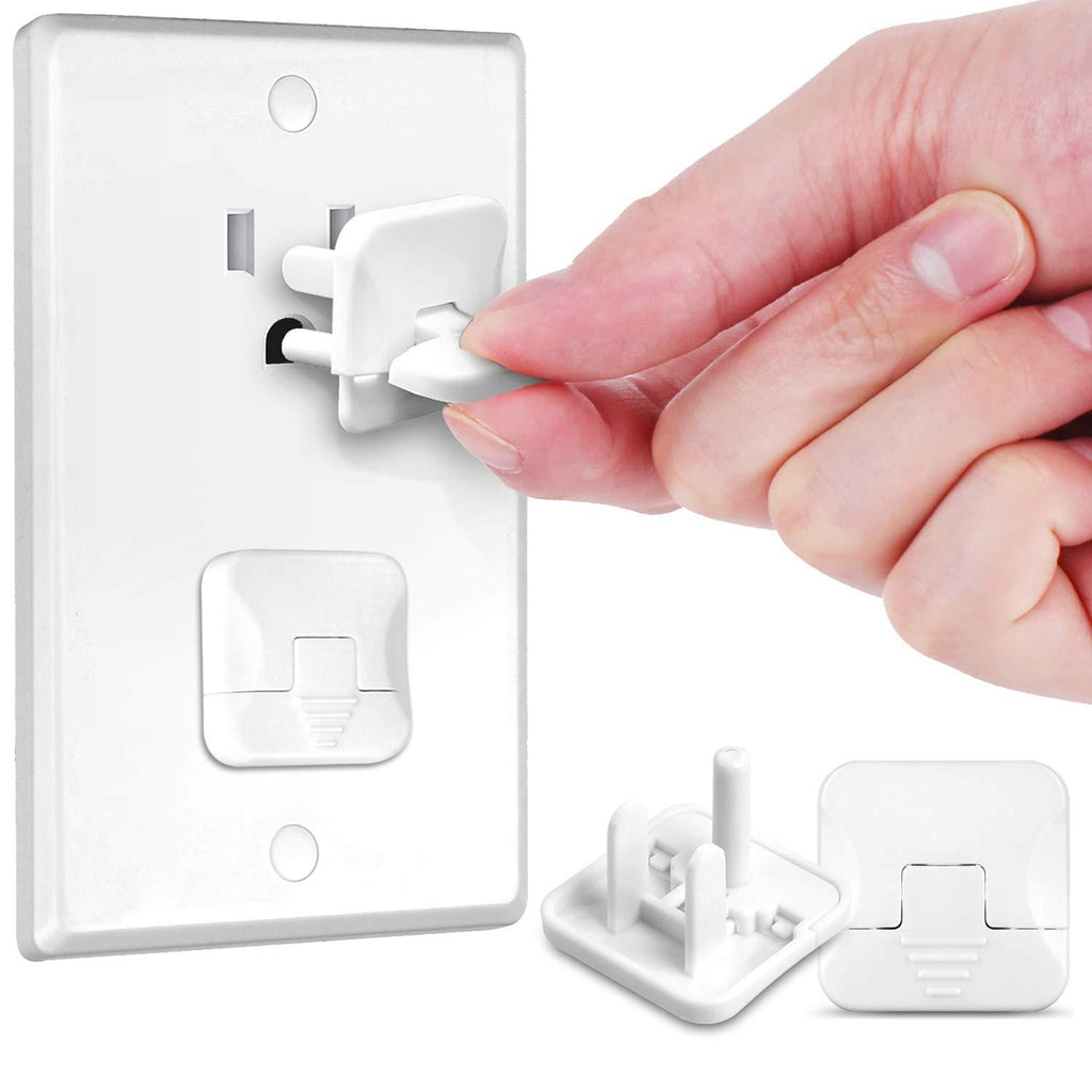 Outlet Covers Baby Proofing with Hidden Pull Handle (40 Pack) Outlet Plug Covers Prevent Electric Shock from The Source Outlet Protector Difficult for Kids to Remove Child Proof Outlet Covers - NewNest Australia