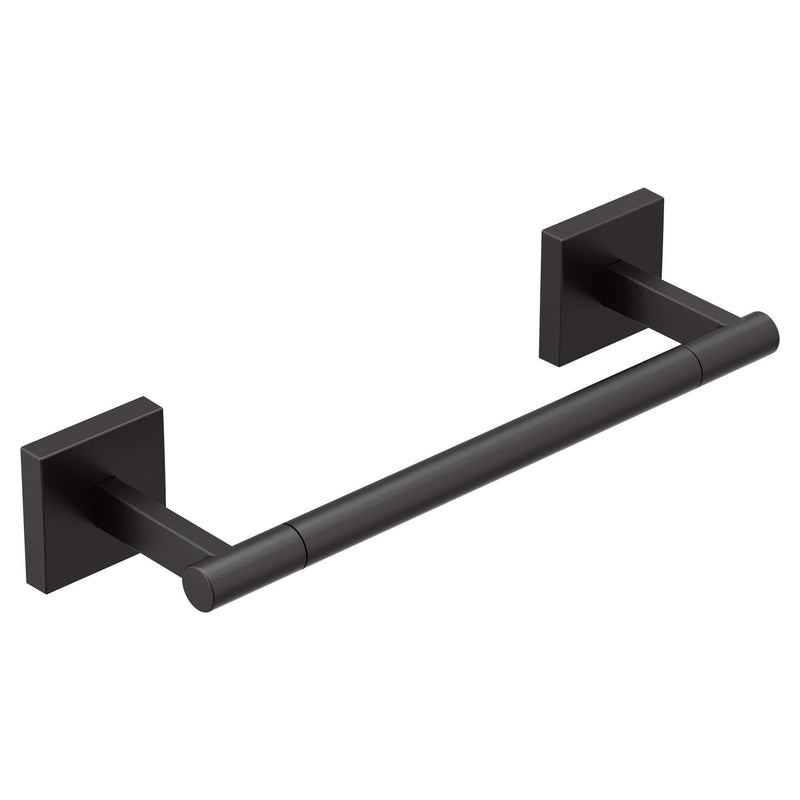 Moen BP1886BL Triva 9" Bathroom Hand Towel Bar, Matte Black - NewNest Australia