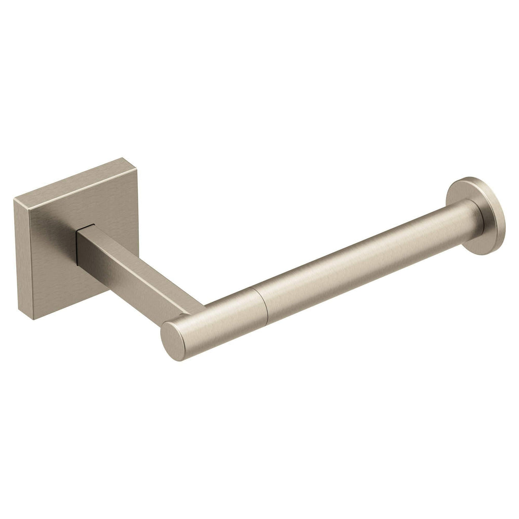 Moen BP1808BN Triva Single-Post Toilet Paper Holder, Brushed Nickel - NewNest Australia