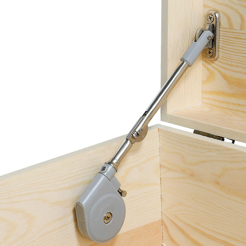 RUYUFE Lid Stay 105 Degree Open with Soft Close, Lid Support for Toy Box and Upward Top-Opening Flap Doors, Easy to Install 1 pc lid hinge - NewNest Australia