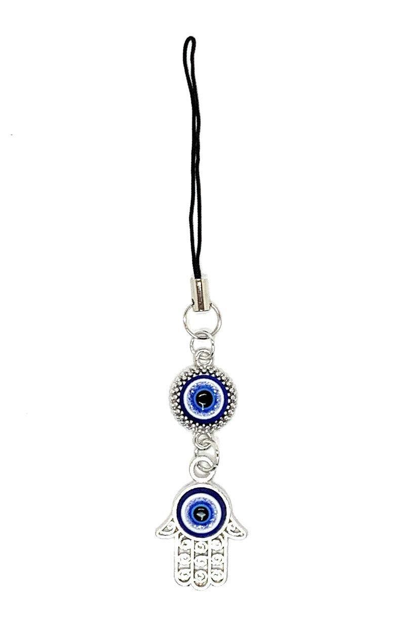 NewNest Australia - Bravo Team Lucky Blue Evil Eye Hanging Hamsa for Protection and Blessing, Pendant Decoration for Car, Home and Office for Good Luck and Blessing, Great Gift 