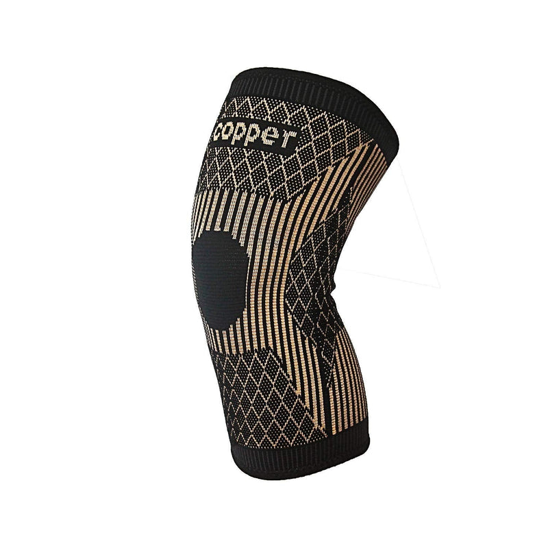 Copper Knee Brace -Copper Knee Sleeve Compression for Sports,Workout,Arthritis Pain Relief and Support -Single Small (Pack of 1) - NewNest Australia