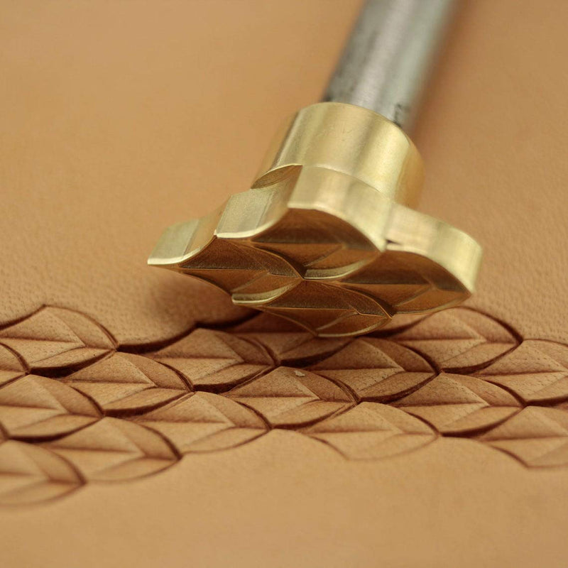 Leather Stamp Tool Dragon Scale Stamping Working Carving Punches Tools Craft Saddle Brass #228-2 - NewNest Australia