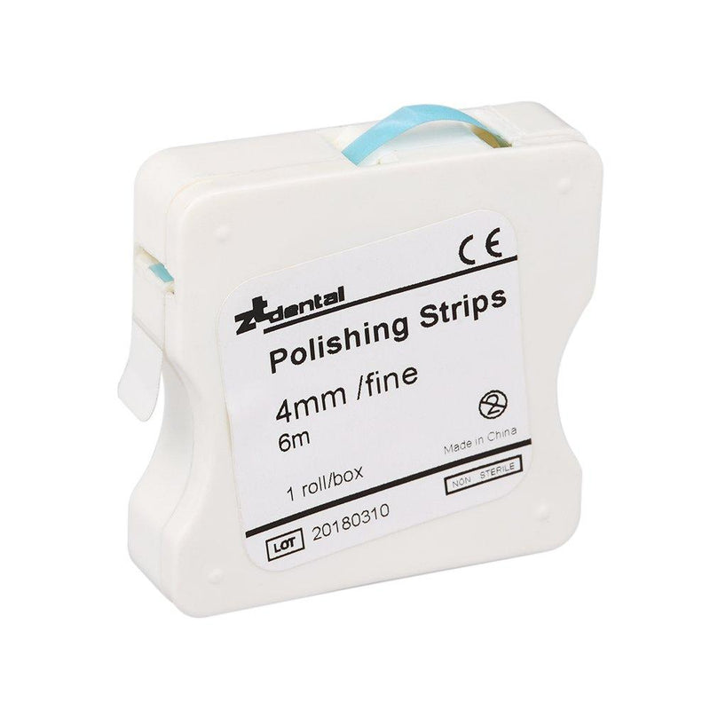 Dental Polishing Strips 4mm /6m Resin Tooth Interdental Sanding Grinding Surface (1 roll/Box) (Blue) - NewNest Australia