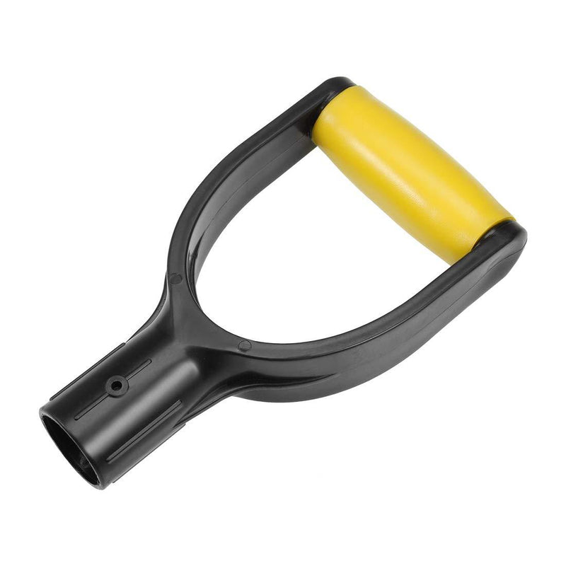 uxcell Shovel D Grip Handle, 32mm Inner Dia PVC for Digging Raking Tools Yellow - NewNest Australia