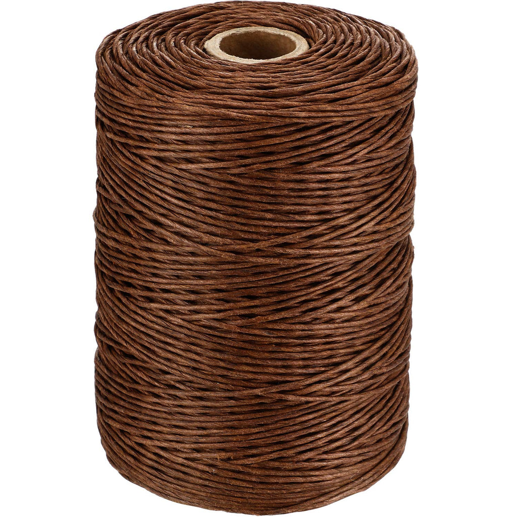 Floral Wire Vine Wire Bind Wire Rustic Wire Wrapping Wire for Flower Bouquets (Brown, 673 Feet) Brown - NewNest Australia