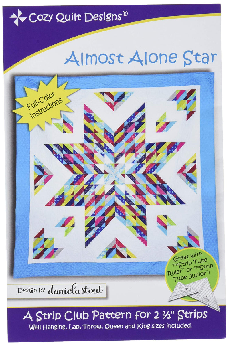 Cozy Quilt Designs Almost Alone Star pattern - NewNest Australia