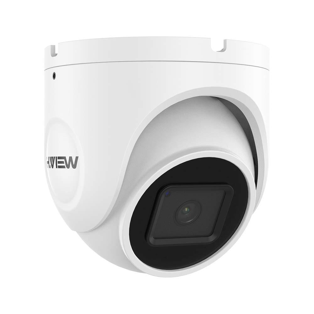 (Hikvision Compatible)H.VIEW 5MP PoE IP Dome Camera with Audio, 2.8mm Lens, Built-in SD Card Slot, Cloud Storage, Human Body Detection - NewNest Australia