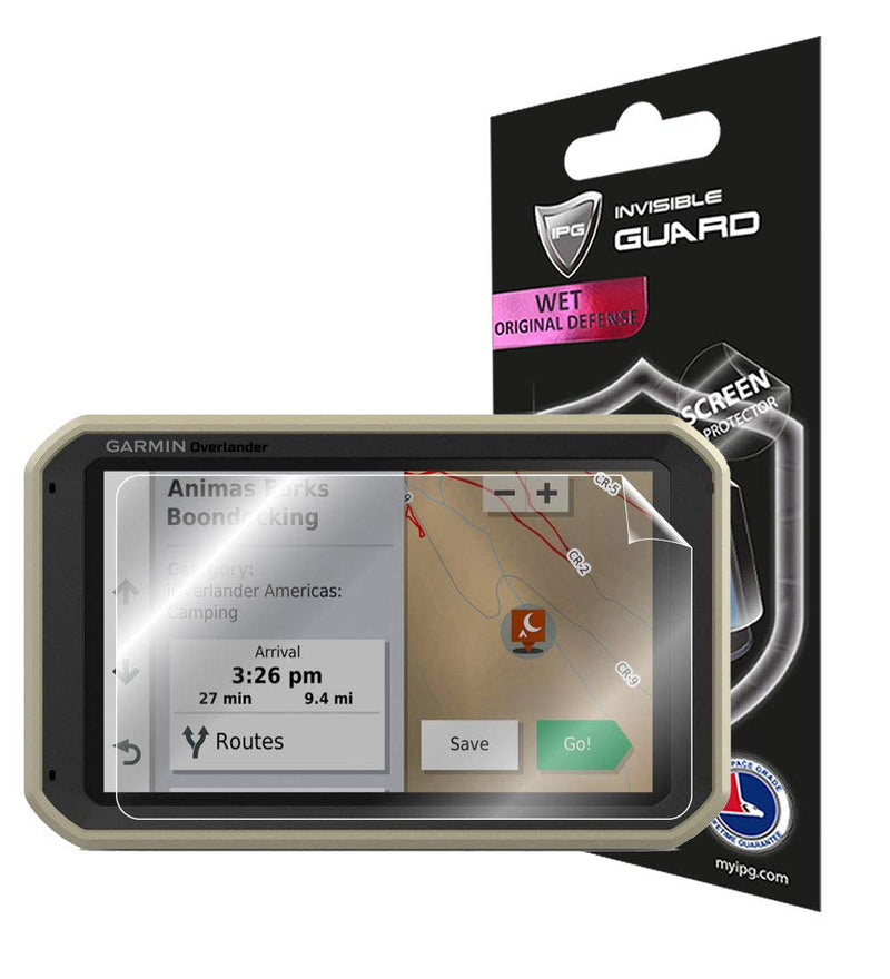 IPG for Garmin Overlander 7" Navigator Screen Protector Invisible Ultra HD Clear Film Anti Scratch Skin Guard - Smooth/Self-Healing/Bubble -Free - NewNest Australia