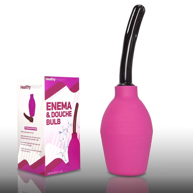 Enema Bulb for Men or Women - Douche Cleaner - 310 ml Capacity (Purple Color) Purple -310ml - NewNest Australia