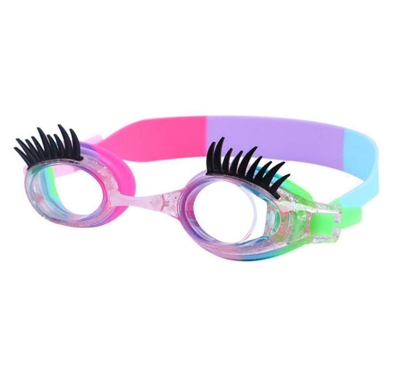 Swimming Goggles Anti Fog No Leak Non Slip UV Protection for Kids Eyelash - NewNest Australia