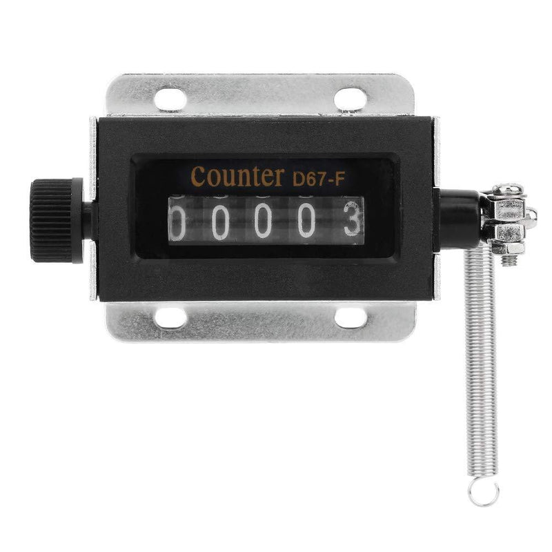 NewNest Australia - 5 Digit Pull Counter D67-F 5 Digit Mechanical Resettable Manual Hand Pull Stroke Tally Counter Count Accurately 