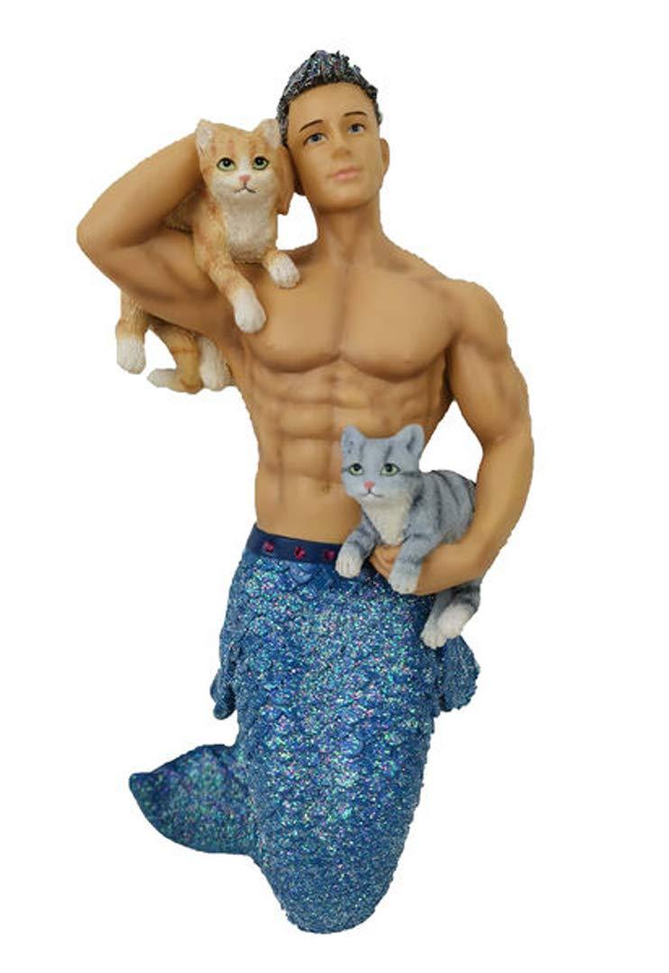 NewNest Australia - December Diamonds Merman Ornament - Pet The Puss 