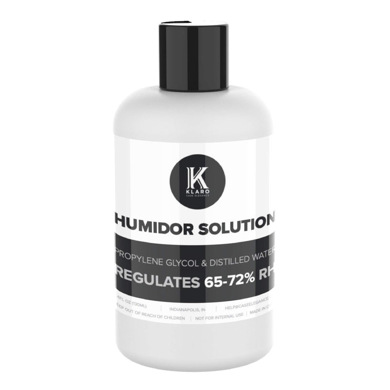 Klaro Humidor Solution Single Bottle - Regular Solution for Summer Months / Humid Climate 250ml - Klaro by Case Elegance - NewNest Australia