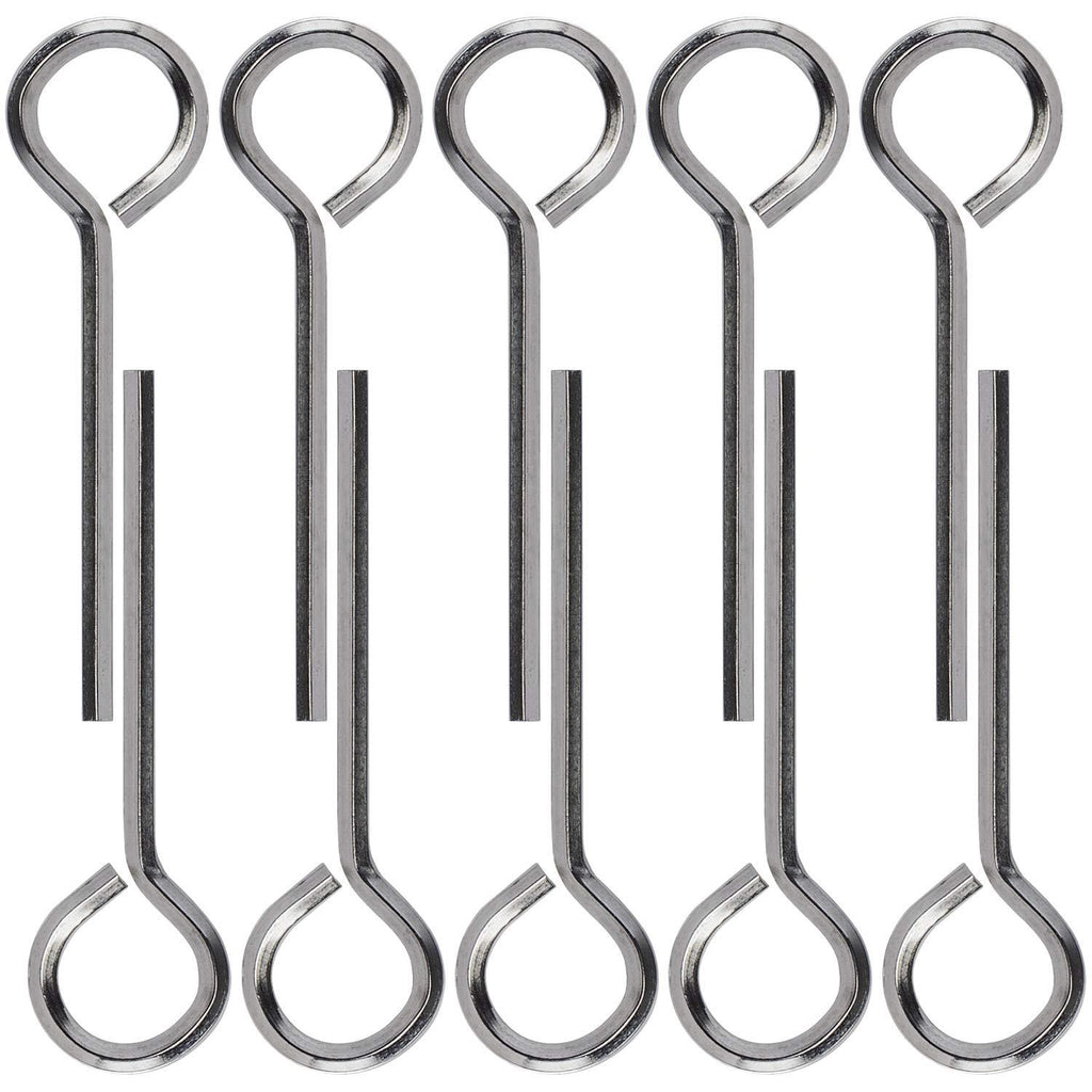 PAGOW 10 Pack 5/32 inch Standard Hex Dogging Key with Full Loop, Allen Wrench Door Key for Push Bar Panic Exit Devices - NewNest Australia