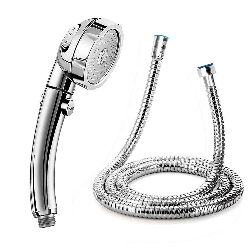 Handheld Shower Head with Hose (Without Bracket) - High Pressure Water Saving Showerhead with On/Off Pause Switch 3 Spray Modes and Stainless Steel Flexible Temperature Resistant 59 Inch Shower Hose - NewNest Australia