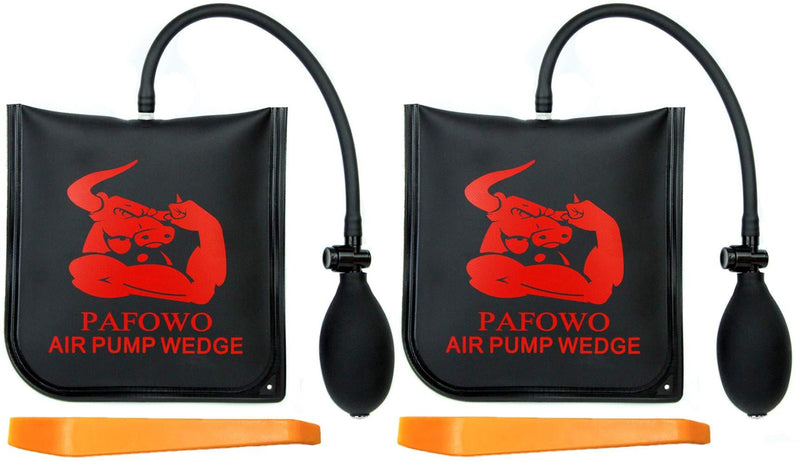 IMPROVED 2 Piece Durable Air Wedge Bag Pump Professional Leveling Kit & Alignment Tool Inflatable Shim Bag for a Variety of Jobs. 300 LB Rating - NewNest Australia