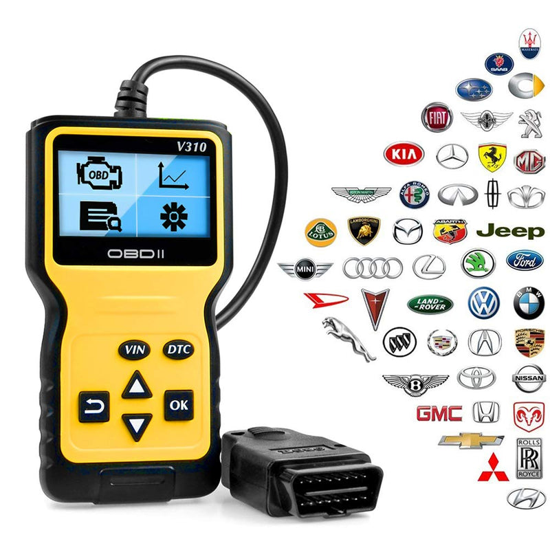 ATDIAG OBD2 Scanner, Car Engine Code Reader Enhanced Universal Car Engine Fault Code Reader, OBD II Scanner CAN Automotive Diagnostic Scan Tool for All OBD II Protocol Cars Trucks Since 1996 - NewNest Australia
