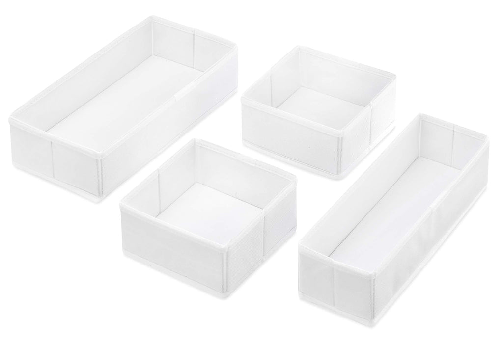 Whitmor Set of 4-White Drawer Organizer - NewNest Australia