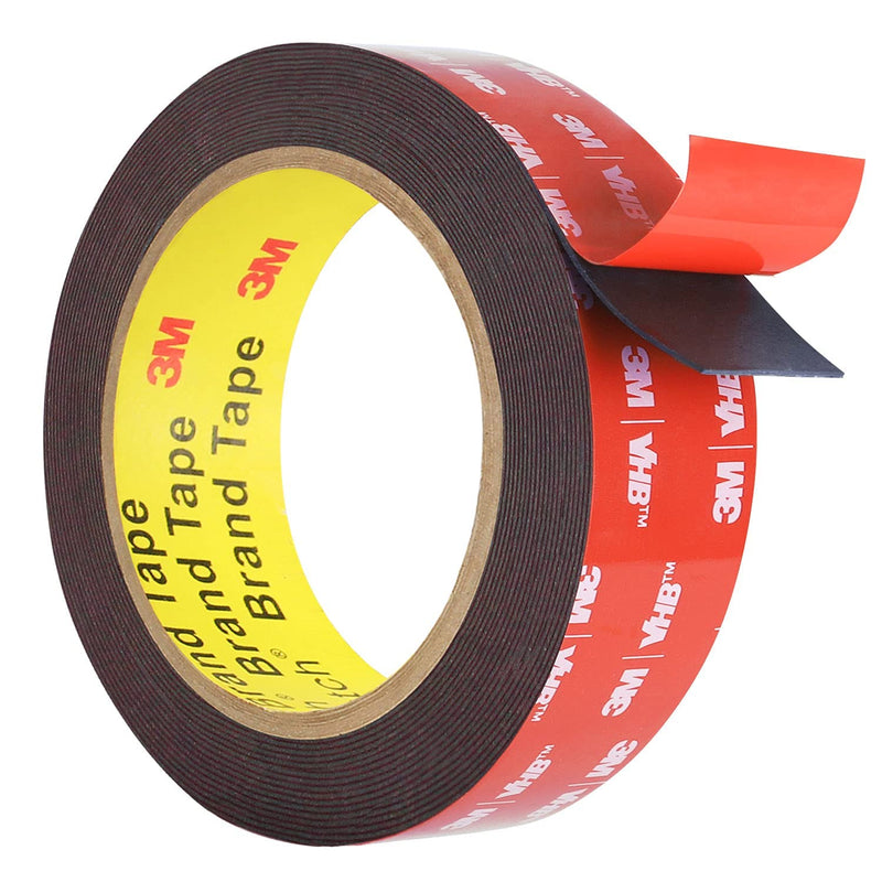 Double Sided Tape Heavy Duty, Waterproof Mounting Foam Tape, 16.4 Feet Length, 0.94 Inch Width for Car, LED Strip Lights, Home Decor, Office Décor, Made of 3M VHB Tape - NewNest Australia