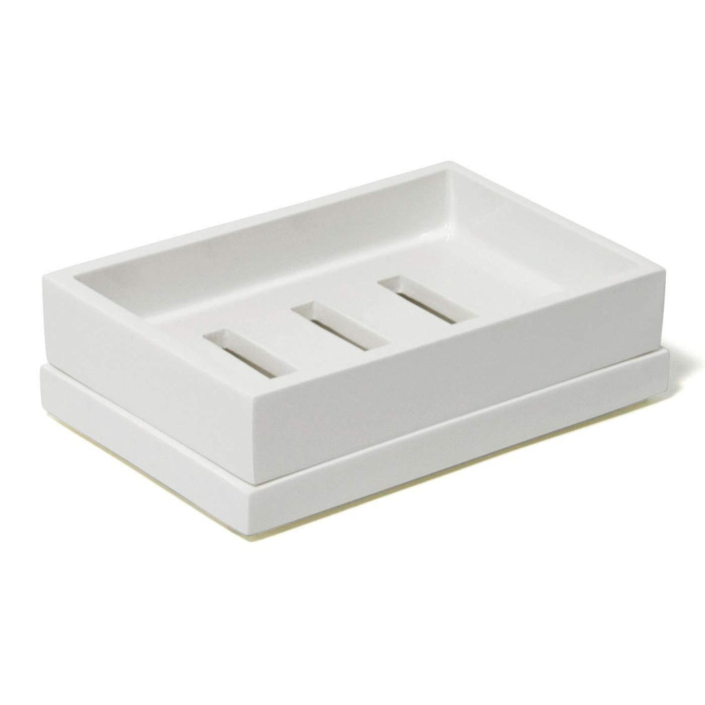 Jonathan Adler Lacquer Bath Soap Dish, One Size, White - NewNest Australia