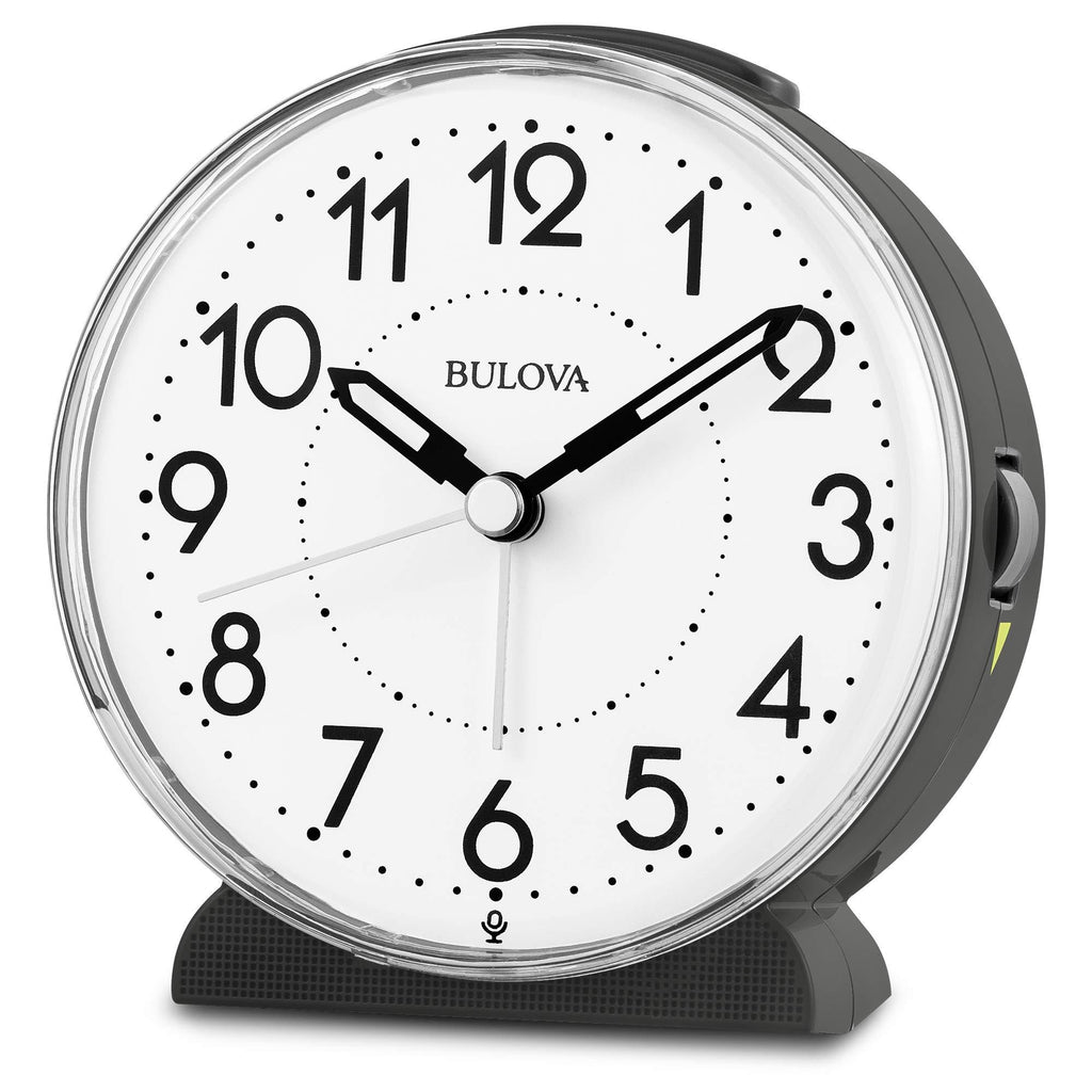 NewNest Australia - Bulova B1868 Oracle Alarm Clock, Black 