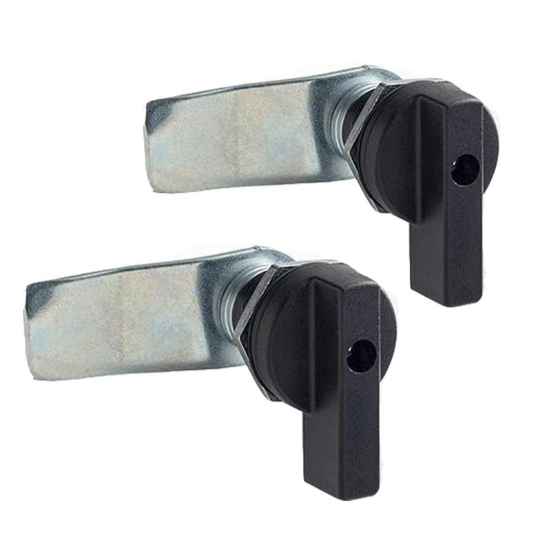 WJSKDQ 2PCS Thumb Operated Offset Thumb Cam Lock Black Cam Lock - NewNest Australia
