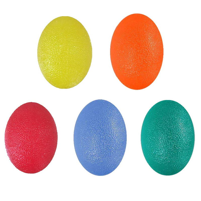 GOZATO Squeeze Ball for Hand Therapy - Squishy Stress, PT, Arthritis Pain Relief Workout, Hand Exercise Ball - Grip Strengthening Physical, Arthritis Pain Relief Workout Set - Finger Wrist Muscles Arthritis Grip Exerciser Strengthening 5pcs - NewNest Australia