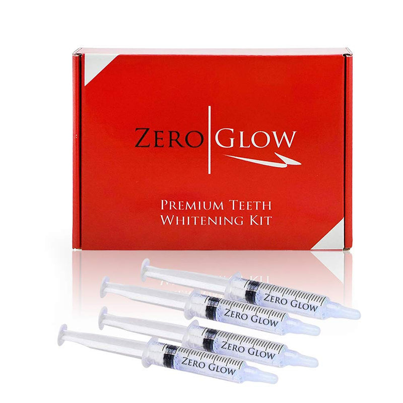 Zero Glow Teeth Whitening Gel Refill 4X Syringes 44% Carbamide Peroxide - NewNest Australia