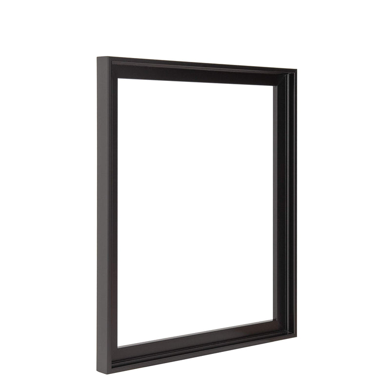 Pixy Canvas 8x10 inch Floater Frame for Canvas Paintings, Wood Panels, Canvas Panels & Stretched Canvas Boards. Floating Frame fits 5/8", 3/4" & max 7/8" Deep Artwork (Black, 8 x 10 inch) Black - NewNest Australia