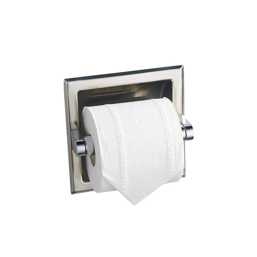 BGL Stainless Steel 304 Recessed Toilet Paper Holder (Chrome) Chrome - NewNest Australia