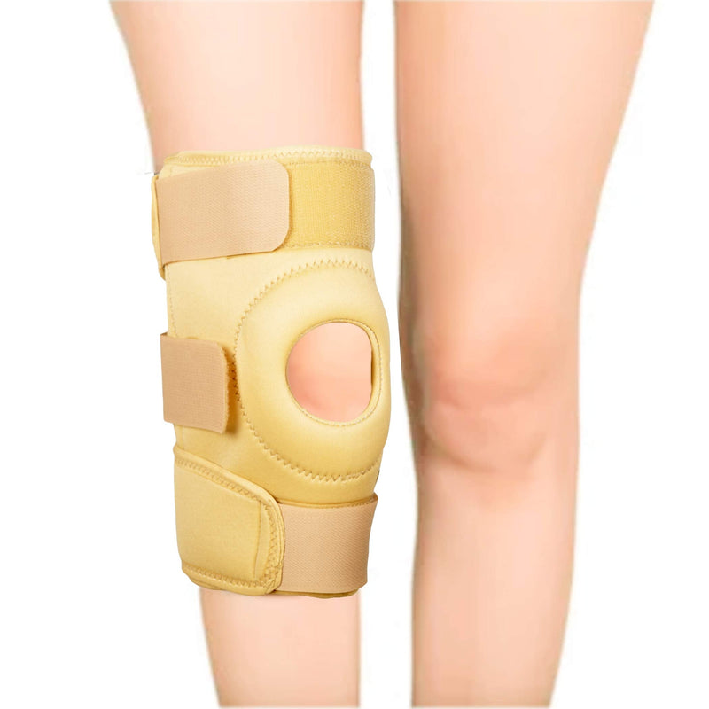 Wonder Care Knee Brace Support, Knee Stabilizer Support Compression muscle Joint Protection, Relieves ACL, LCL, MCL, Meniscus Tear, Arthritis, Tendonitis Pain, Adjustable Bi-Directional Straps - Large L(19.6-22") - NewNest Australia