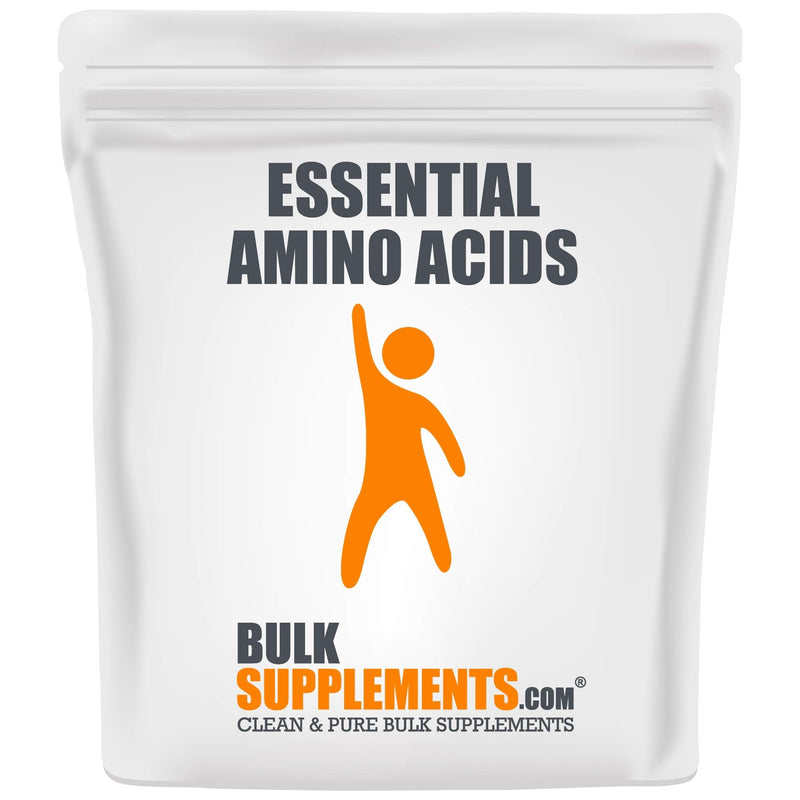 BulkSupplements.com Essential Amino Acids (EAA) - BCAA Powder - Muscle Building Supplements - Vegan Pre Workout - Amino Acids Supplement - EAAs Amino Acids Powder (500 Grams - 1.1 lbs) 1.1 Pound (Pack of 1) - NewNest Australia