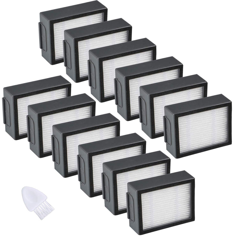 JoyBros 12-Pack Replacement Filter Compatible for iRobot Roomba E5 E6 E7 i6 i8 i7 i7+i3 i3+/ Plus I&E Series Robotic Vacuum Cleaners… 12 Pack - NewNest Australia