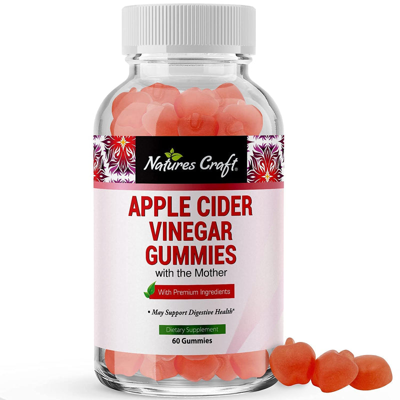 ACV Apple Cider Vinegar Gummies - Natural Energy Supplement ACV Gummy with Mother for Body Cleanse Immune Support and Gut Health - Apple Cider Vinegar with The Mother - NewNest Australia
