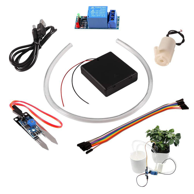 Soil Moisture Sensor Kit Automatic Watering System Manager with Mini Water Pump for Arduino DIY Kit (Automatic Watering System) - NewNest Australia