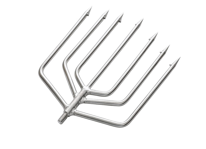 Ledytech 59~236inch 5~9 Prong Harpoon Gaffs Barbed Diving Spears Gig, Telescopic Locking Fishing Rod Harpoon Pole with 8mm Thread 7-Prong Flat Harpoon 8mm Thread - NewNest Australia