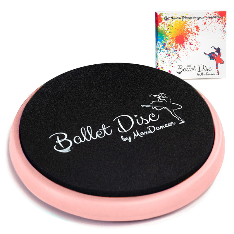 Ballet Turning Disc for Dancers, Gymnastics and Ice Skaters. Portable Turn Board for Dancing on Releve. Make Your Turns, Pirouette and Balance Better Pink without a carrying bag - NewNest Australia
