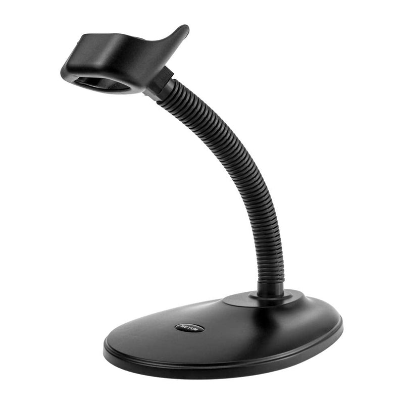 NETUM Adjustable Barcode Scanner Stand Hands Free Barcode Scanning Bar-Code Reader Cradle Holder Adjustable Goose Neck Stand for NT-1698W NT1698LY NT-1228BL NT-1228BC - NewNest Australia