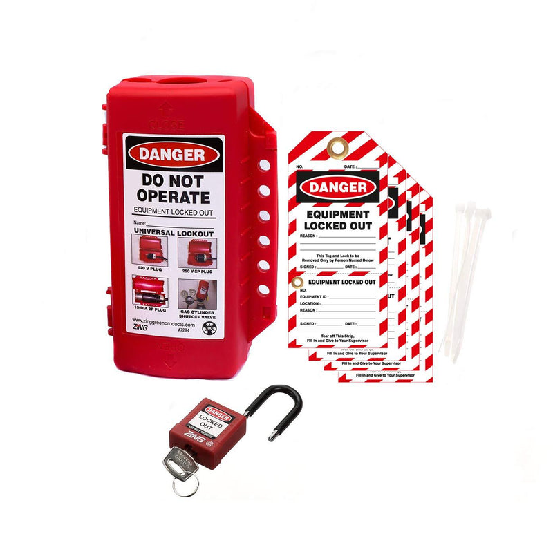 Universal Forklift, Plug, Valve Lockout Kit - NewNest Australia